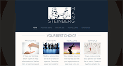 Desktop Screenshot of mangsteinberg.com