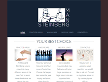 Tablet Screenshot of mangsteinberg.com
